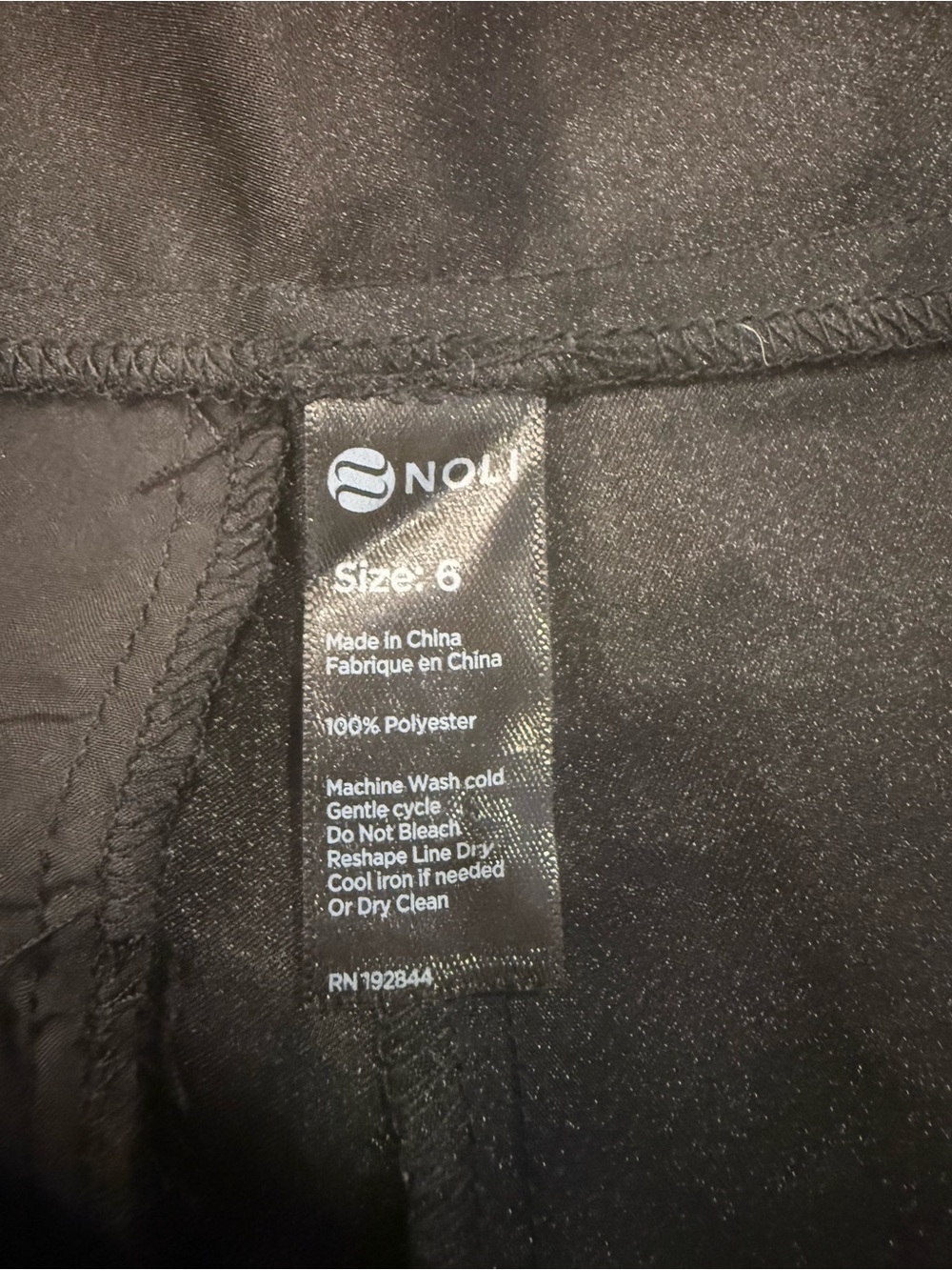 Noli Black Wide-Leg Cargo Pants with Flap Pockets - Picture 5 of 7